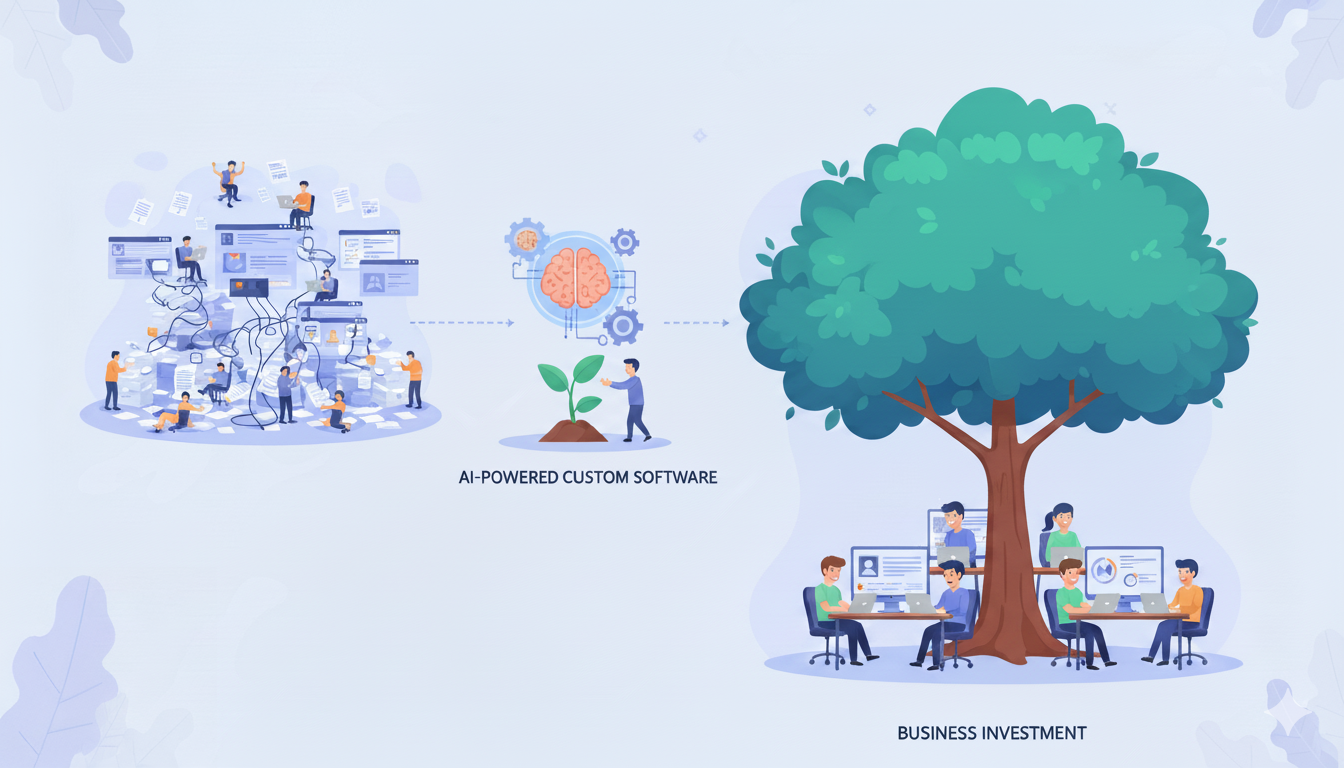 Effizienz durch Maßarbeit: Wie KI-gestützte Individualsoftware Ihre Prozesse optimiert